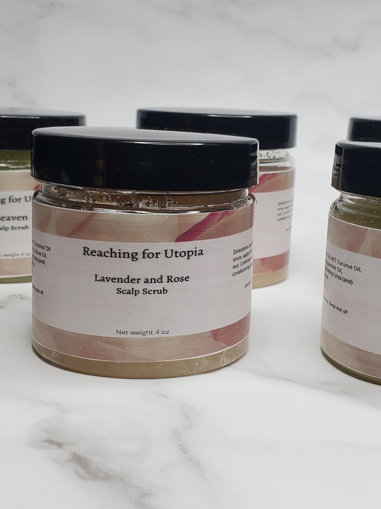 Rose and Lavender Scalp Scrub